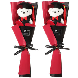 Teddy Bear Graduation Bouquet Plush (2 Colors)
