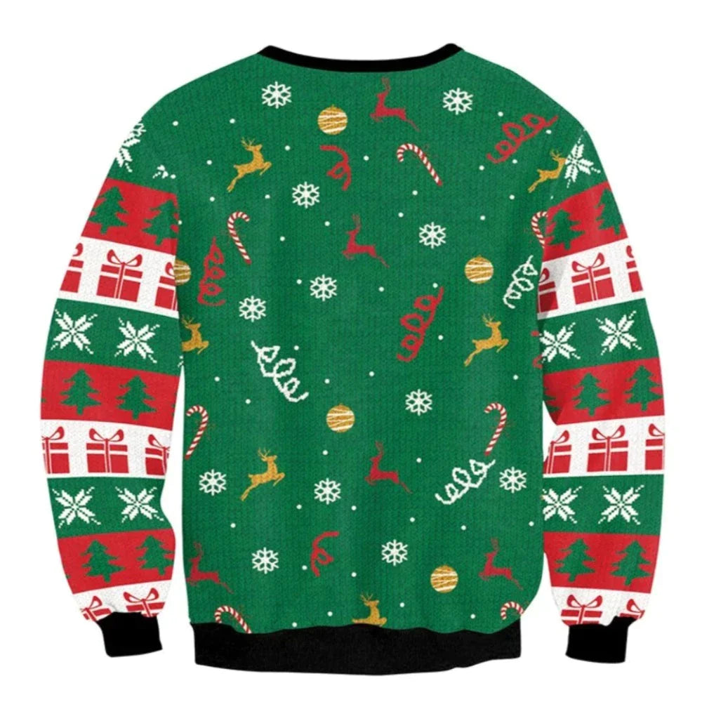 3D Ugly Christmas Sweater (25 Style) S-XL