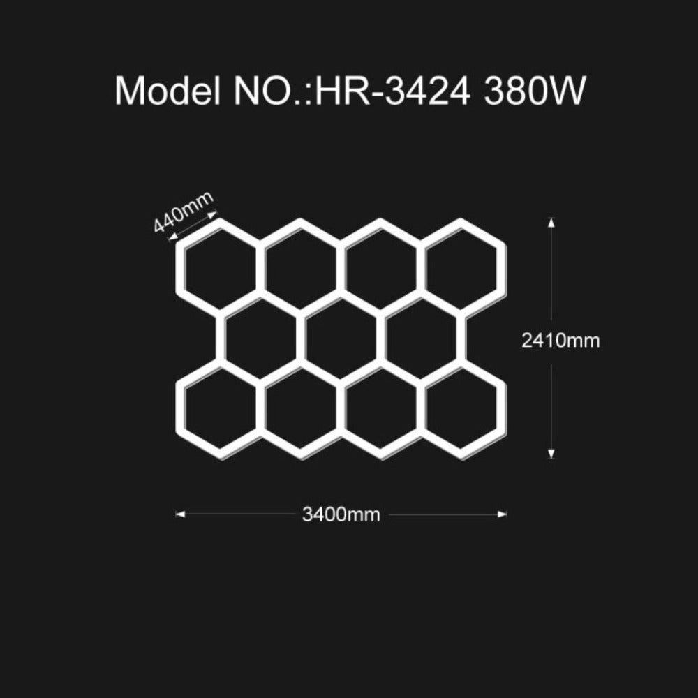 Honeycomb Ceiling Hexagonal Lamp Chandelier