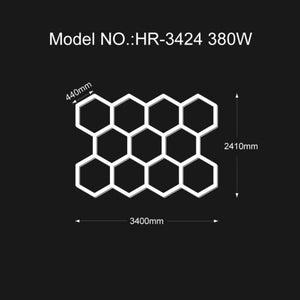 Honeycomb Ceiling Hexagonal Lamp Chandelier