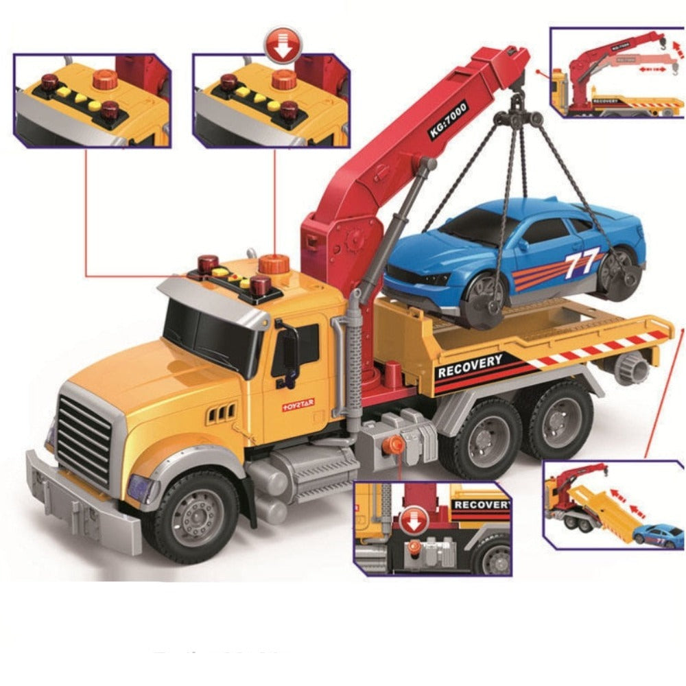Garbage Truck, Construction Vehicles & Fire Trucks (8 Options)