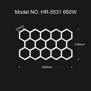 Honeycomb Ceiling Hexagonal Lamp Chandelier