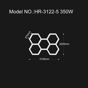 Honeycomb Ceiling Hexagonal Lamp Chandelier