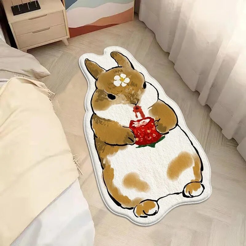 Kawaii Cat Non-slip Rug (25 Style) Size S-L