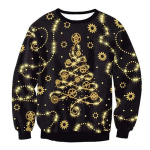 3D Ugly Christmas Sweater (25 Style) S-XL