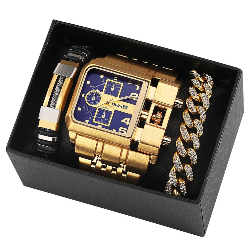 Men's Watch Bling Bracelet Charm Set (11 Style)