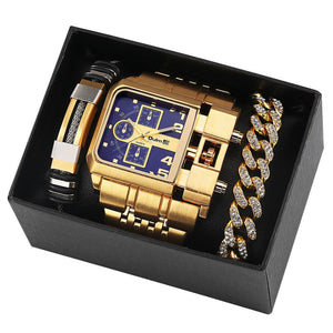 Men's Watch Bling Bracelet Charm Set (11 Style)