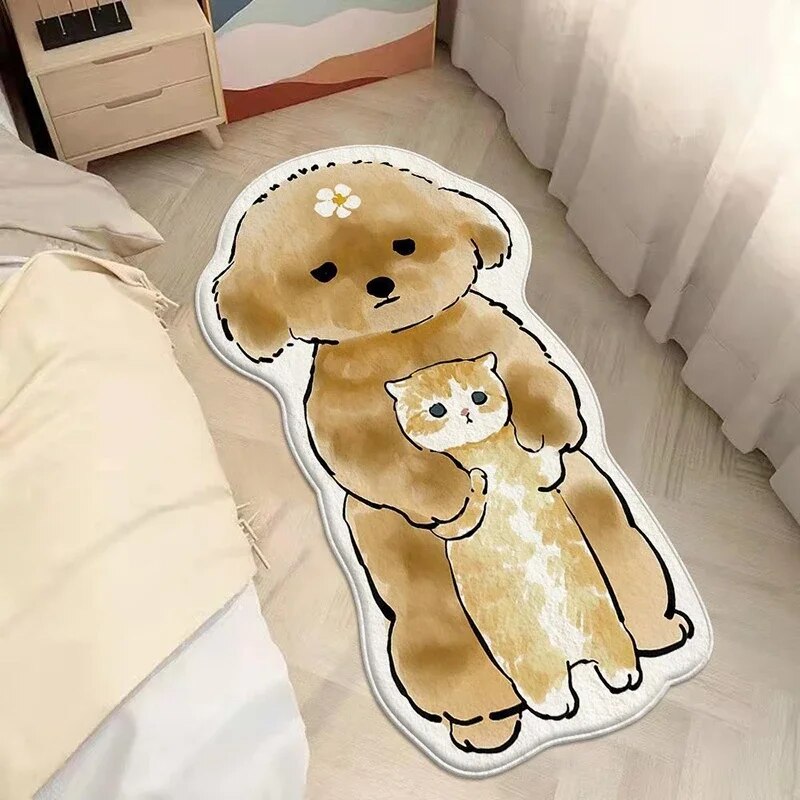 Kawaii Cat Non-slip Rug (25 Style) Size S-L