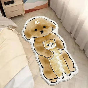 Kawaii Cat Non-slip Rug (25 Style) Size S-L