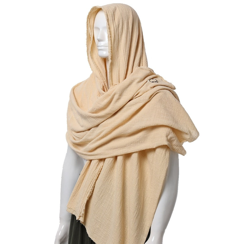 Pirate Scarf and Medieval Hood Cloak