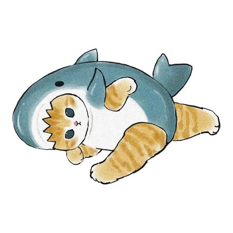 Kawaii Cat Non-slip Rug (25 Style) Size S-L