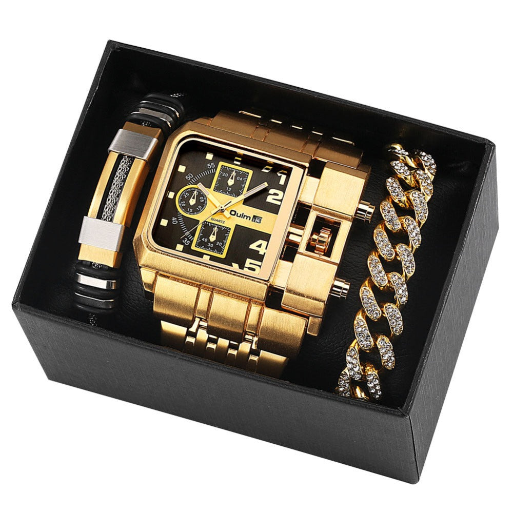 Men's Watch Bling Bracelet Charm Set (11 Style)