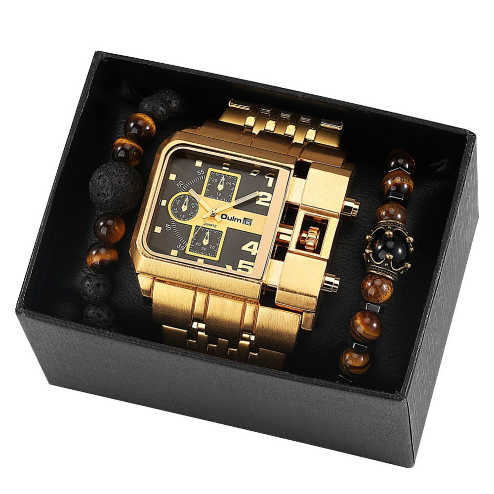 Men's Watch Bling Bracelet Charm Set (11 Style)