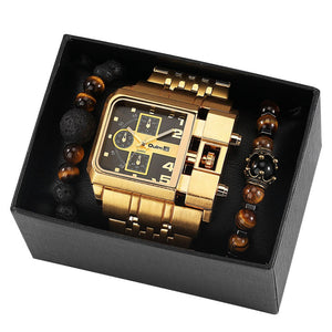 Men's Watch Bling Bracelet Charm Set (11 Style)
