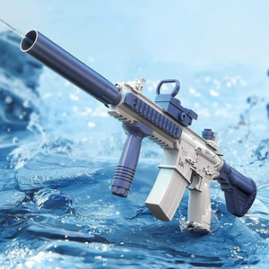 Automatic Water Squirt Gun (2 Options) Rifle or Handgun w/Rechargeable Battery