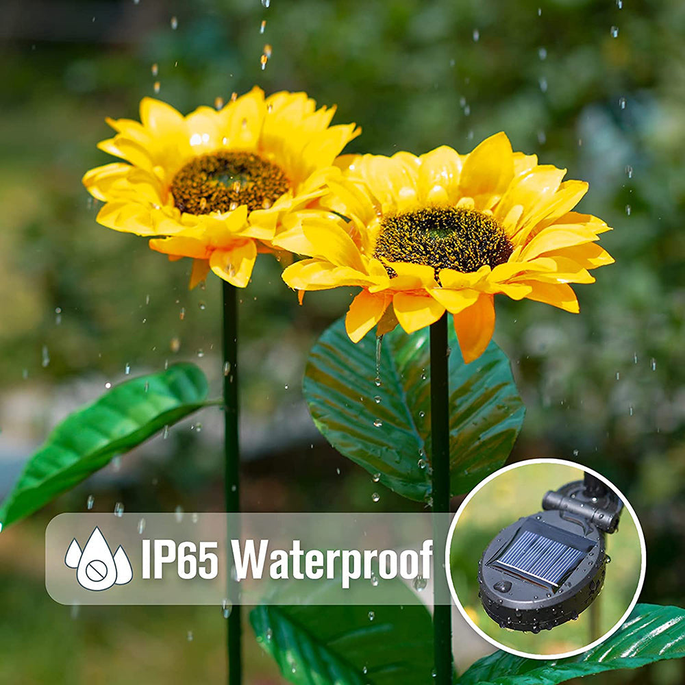 Sunflower Outdoor Solar Lamp