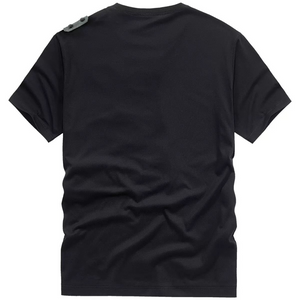 Patch Side Zipper Pocket Tactical Shirt (Size M-3XL)
