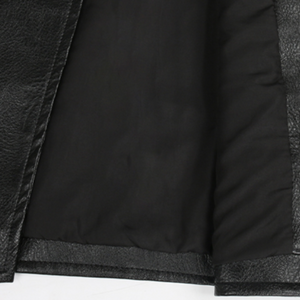 Biker Vintage Zipper Leather Vest (Size M-5XL)