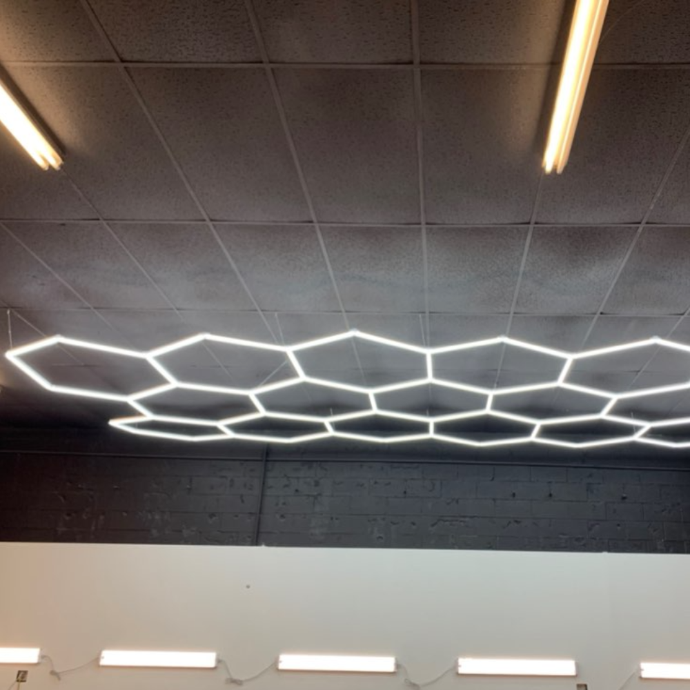 Honeycomb Ceiling Hexagonal Lamp Chandelier