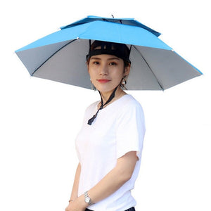 Hands-Free Umbrella Hat (5 Colors)