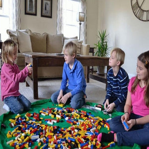 XL Giant Play Mat Storage Bag for Building Blocks Display