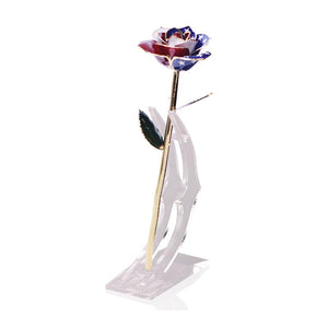 Preserved 24k Gold Long Stem Immortal Rose (16 Colors)