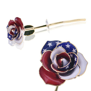 Preserved 24k Gold Long Stem Immortal Rose (16 Colors)