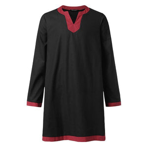 Viking Renaissance Pirate Long Sleeve Shirt (5 Colors) S - 5XL