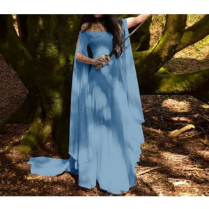 Renaissance Pixie Long Sleeve Dress (5 Colors) S - 5XL