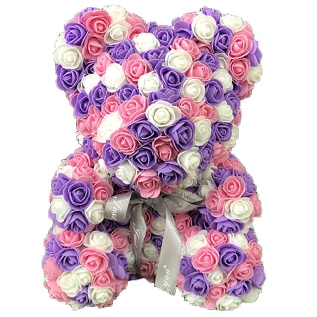 Enchanted Forever Rose Teddy Bear Reindeer Plaid (29 Designs)
