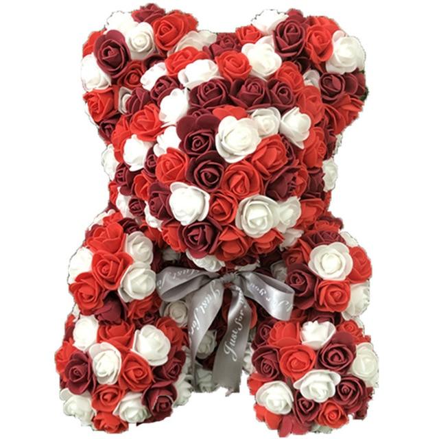 Enchanted Forever Rose Teddy Bear Reindeer Plaid (29 Designs)