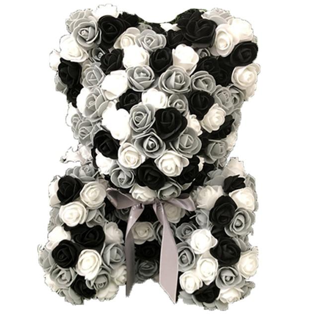 Enchanted Forever Rose Teddy Bear Reindeer Plaid (29 Designs)
