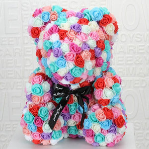 Enchanted Forever Rose Teddy Bear Reindeer Plaid (29 Designs)