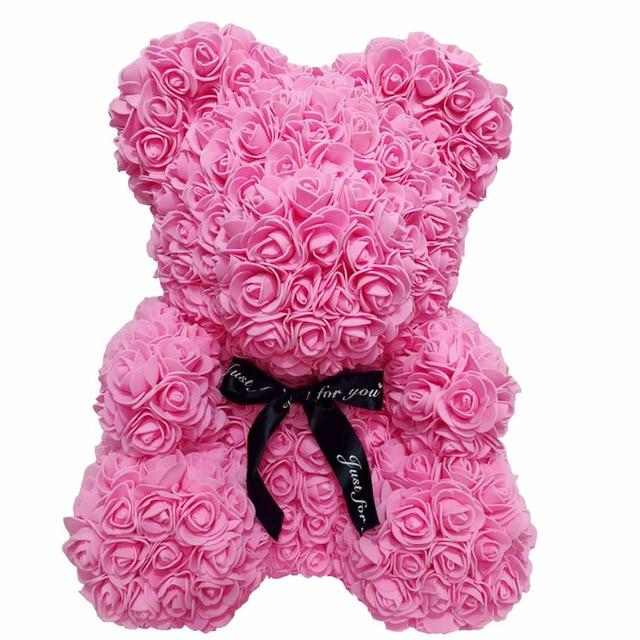 Enchanted Forever Rose Teddy Bear Reindeer Plaid (29 Designs)