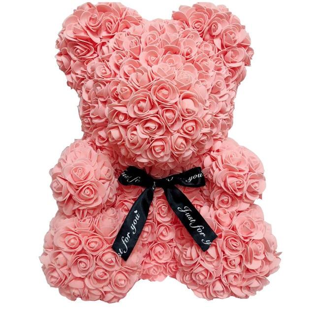 Enchanted Forever Rose Teddy Bear Reindeer Plaid (29 Designs)