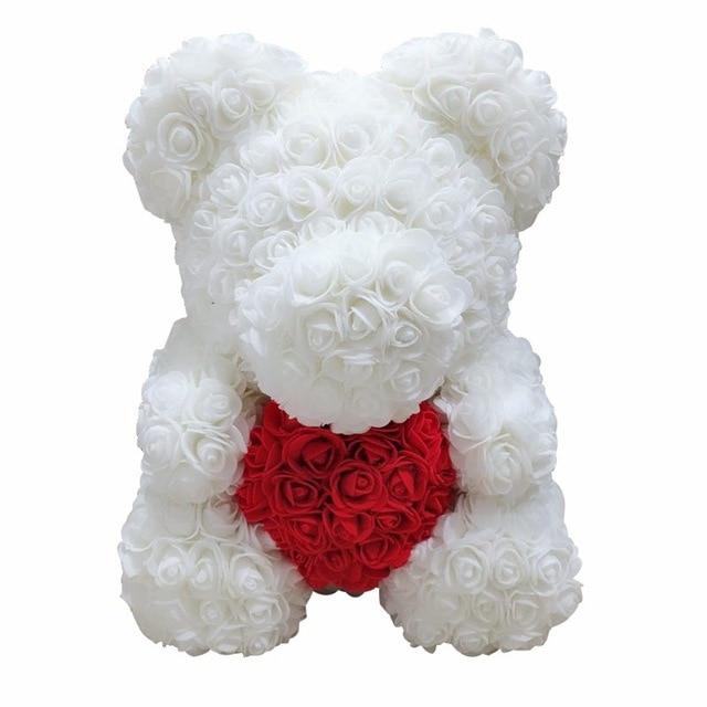 Enchanted Forever Rose Teddy Bear Reindeer Plaid (29 Designs)