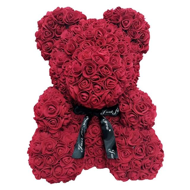 Enchanted Forever Rose Teddy Bear Reindeer Plaid (29 Designs)