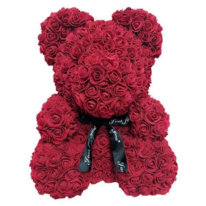 Enchanted Forever Rose Teddy Bear Reindeer Plaid (29 Designs)