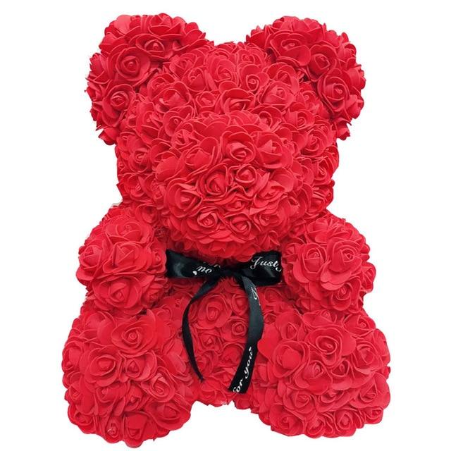 Enchanted Forever Rose Teddy Bear Reindeer Plaid (29 Designs)