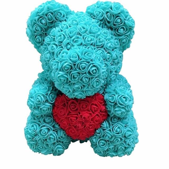 Enchanted Forever Rose Teddy Bear Reindeer Plaid (29 Designs)