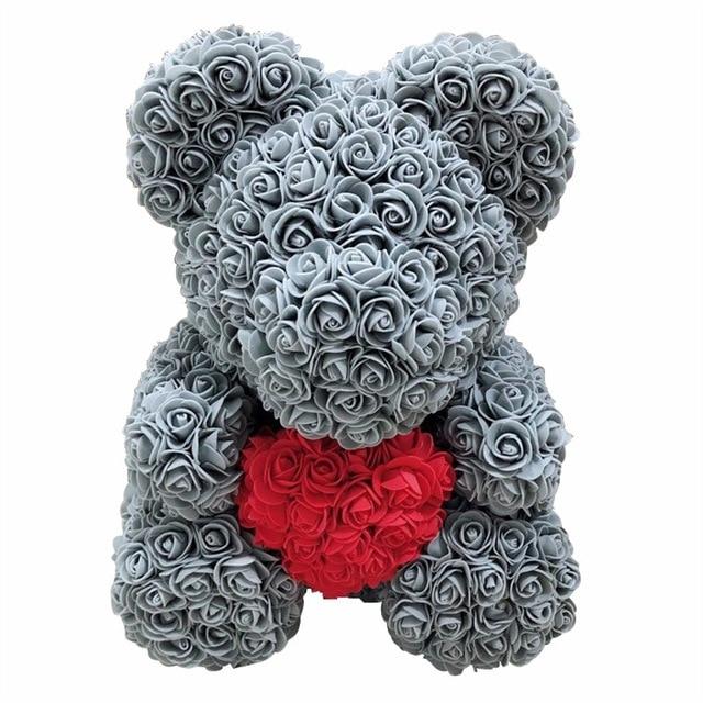 Enchanted Forever Rose Teddy Bear Reindeer Plaid (29 Designs)