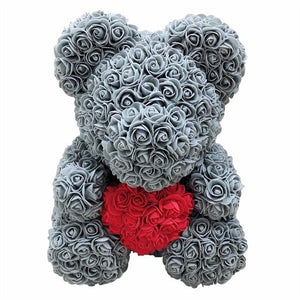 Enchanted Forever Rose Teddy Bear Reindeer Plaid (29 Designs)