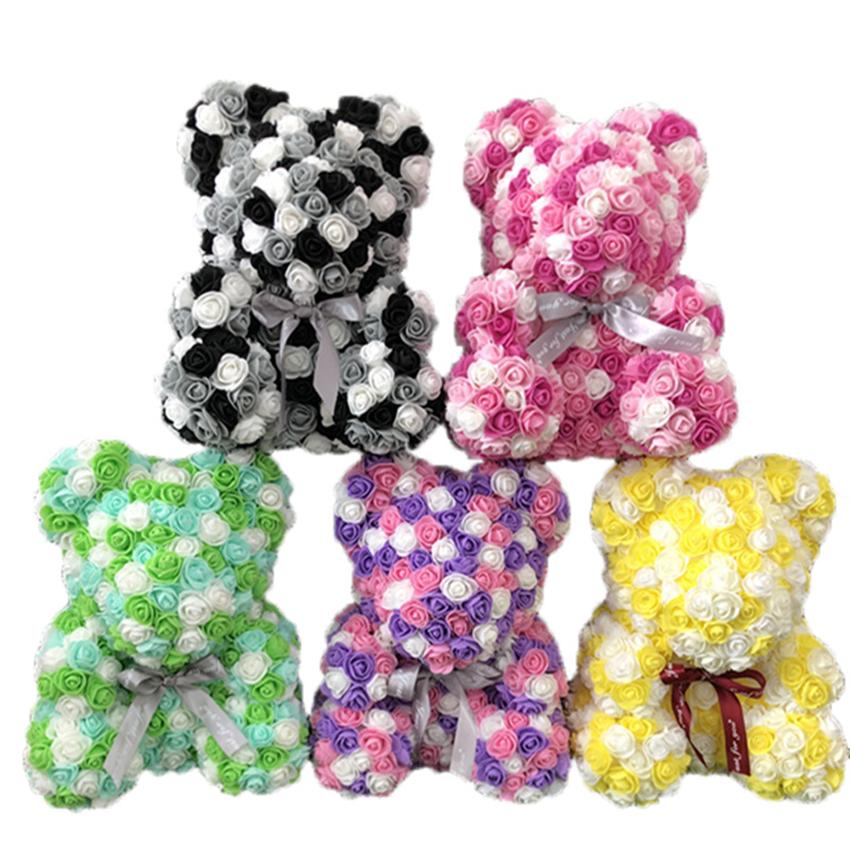 Enchanted Forever Rose Teddy Bear Reindeer Plaid (29 Designs)