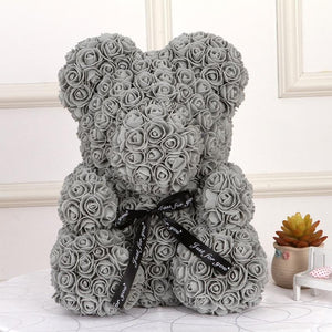 Enchanted Forever Rose Teddy Bear Reindeer Plaid (29 Designs)