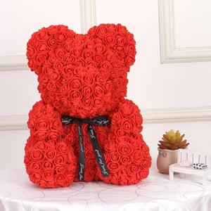 Enchanted Forever Rose Teddy Bear Reindeer Plaid (29 Designs)
