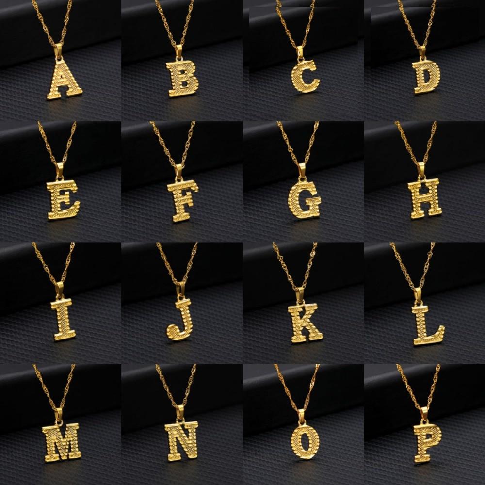 Personalized Letter Initial Custom Necklace