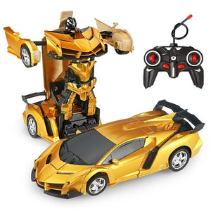 2022 Limited Edition Remote Control Robot One Button Transformation Car Toy (26 Colors)