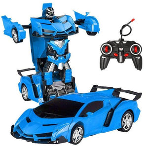 2022 Limited Edition Remote Control Robot One Button Transformation Car Toy (26 Colors)
