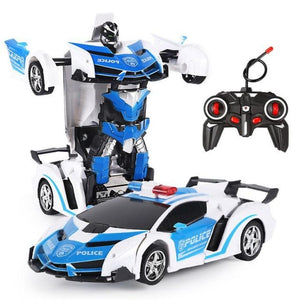 2022 Limited Edition Remote Control Robot One Button Transformation Car Toy (26 Colors)