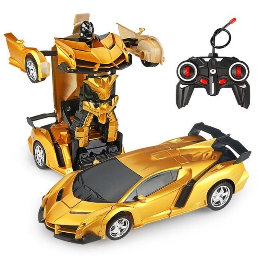2022 Limited Edition Remote Control Robot One Button Transformation Car Toy (26 Colors)